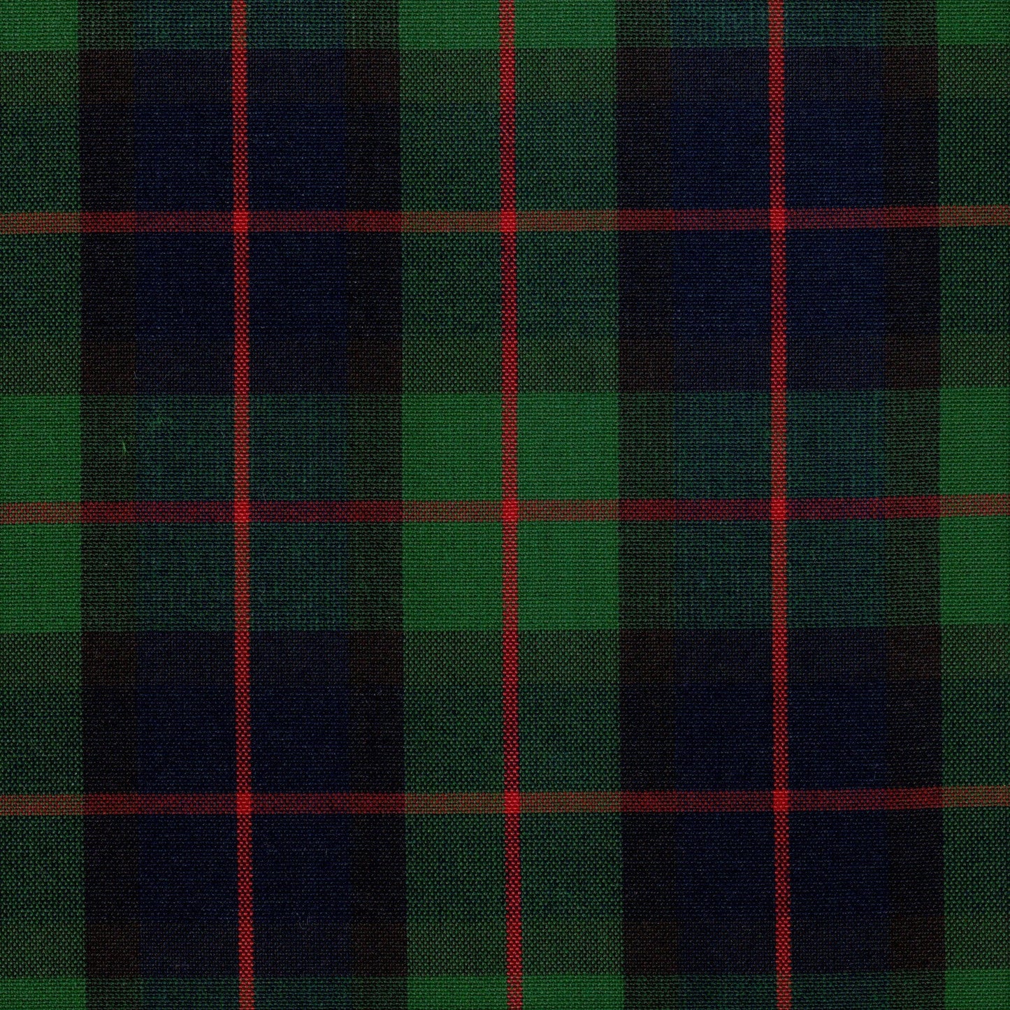 Tela Dacron SchoolLine para uniformes; tejido tartán verde, azul marino y rojo, ideal para uniformes escolares e institucionales.