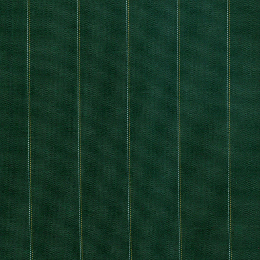 Tela 13002194 Dacron verde oscuro con rayas verticales amarillas; uniforme escolar SchoolLine