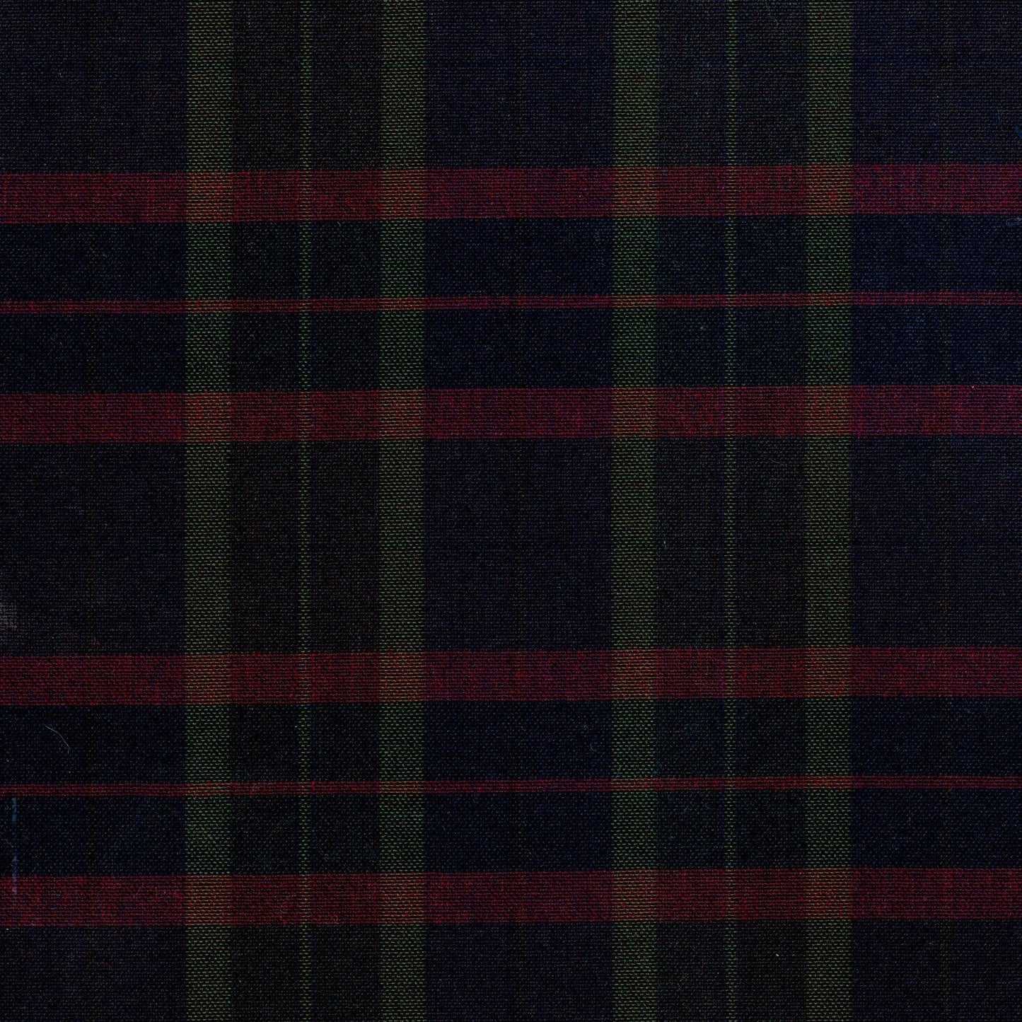 Tela 13002214 Dacron SchoolLine: tela a cuadros azul marino, rojo y verde oliva para uniformes escolares.