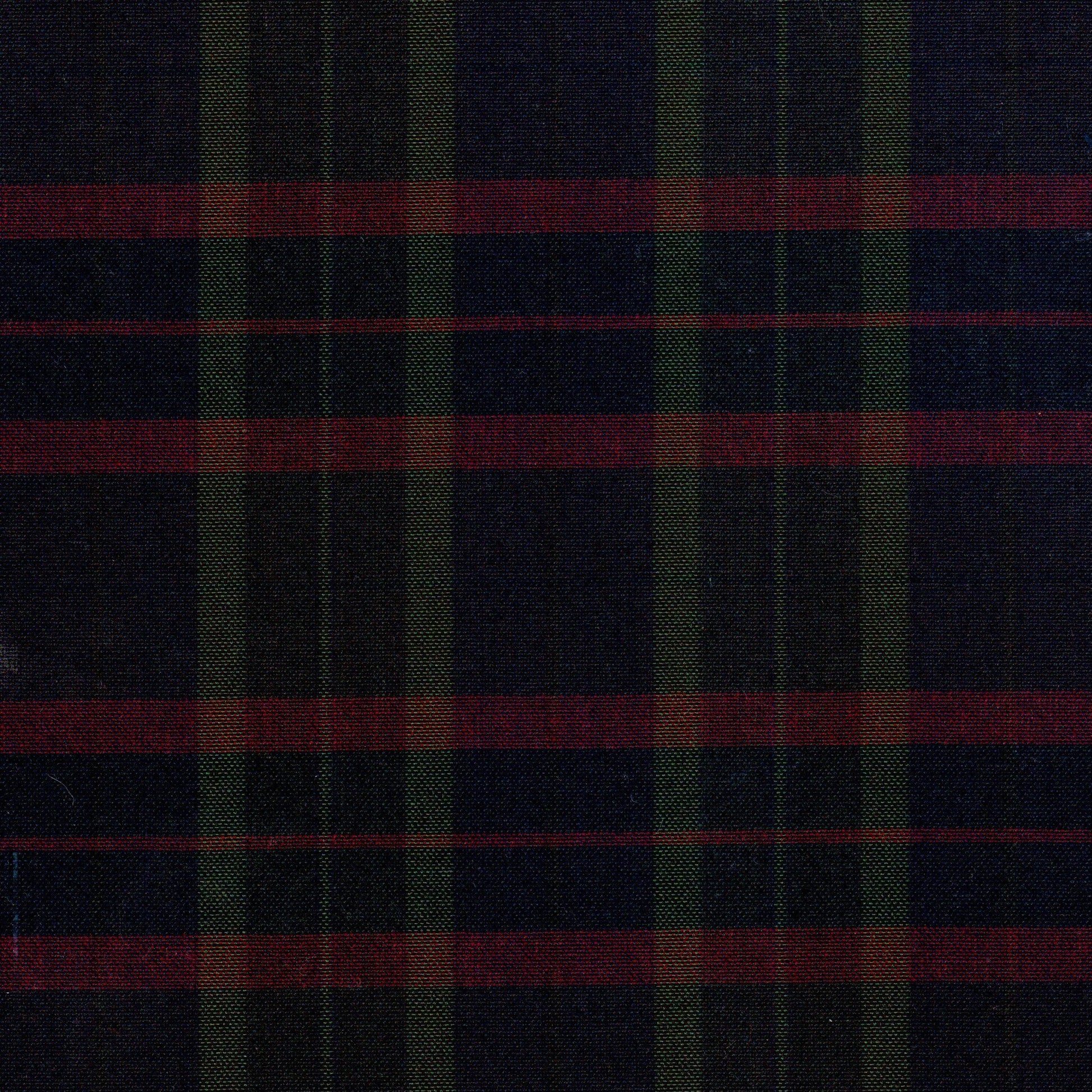 Tela 13002214 Dacron SchoolLine: tela a cuadros azul marino, rojo y verde oliva para uniformes escolares.