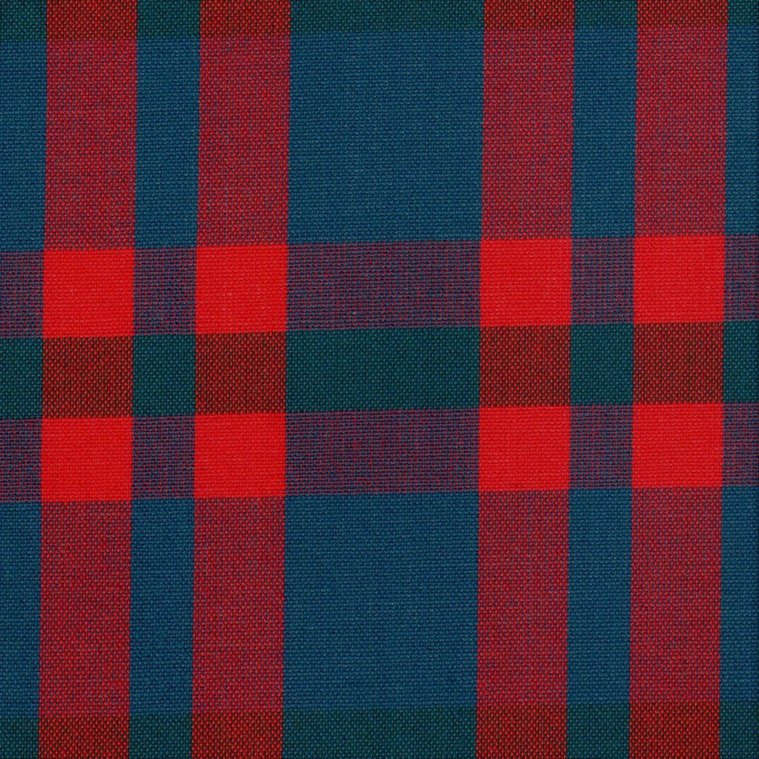 Tela escocesa SchoolLine 13002233 roja y azul tipo tartán, ideal para uniformes escolares e institucionales.