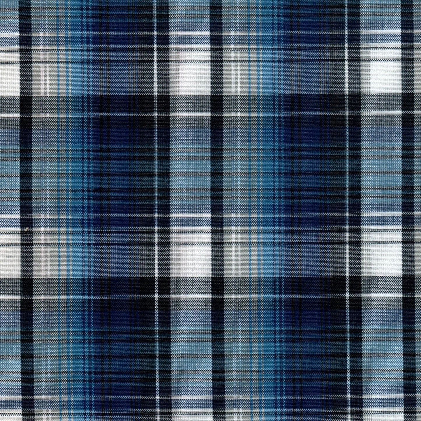 Tela escocesa azul y gris de SchoolLine (Dacron) para uniformes escolares.