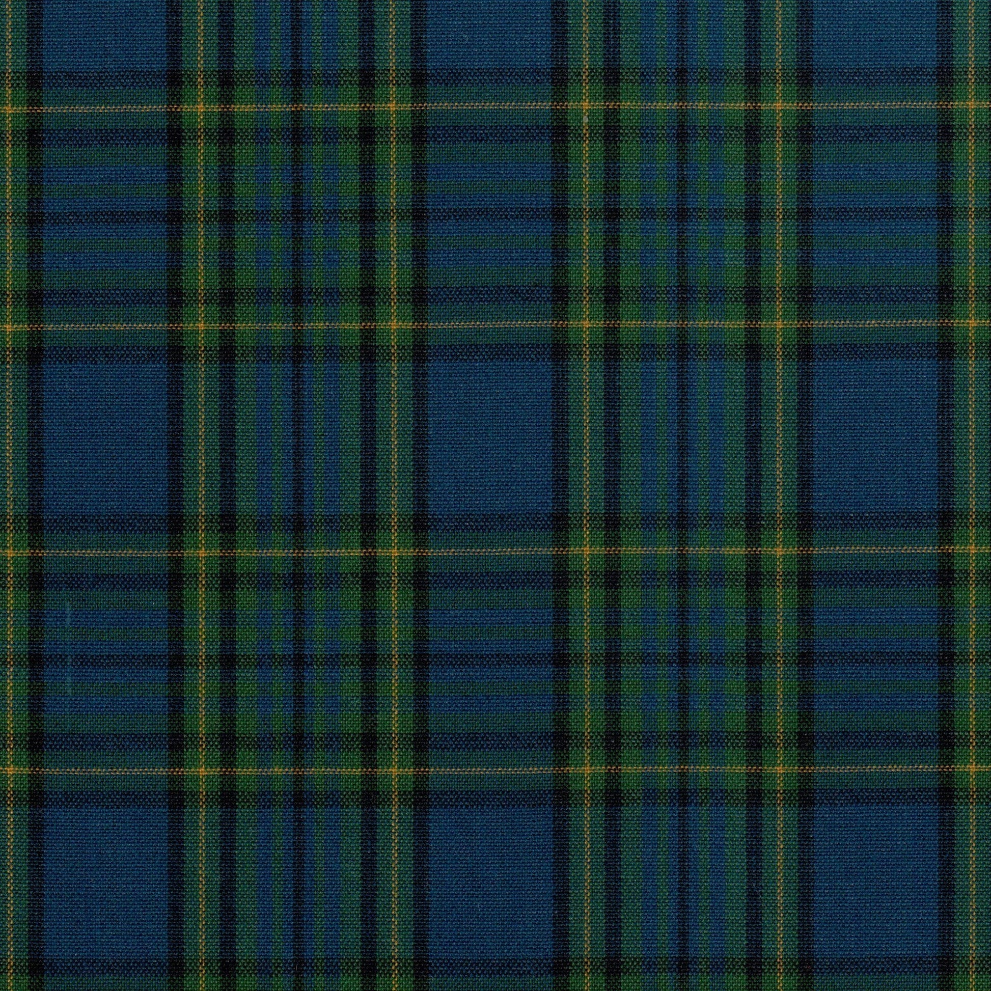 Tela 13002266 Dacron uniforme School Line: azul, verde y amarillo para uniformes escolares