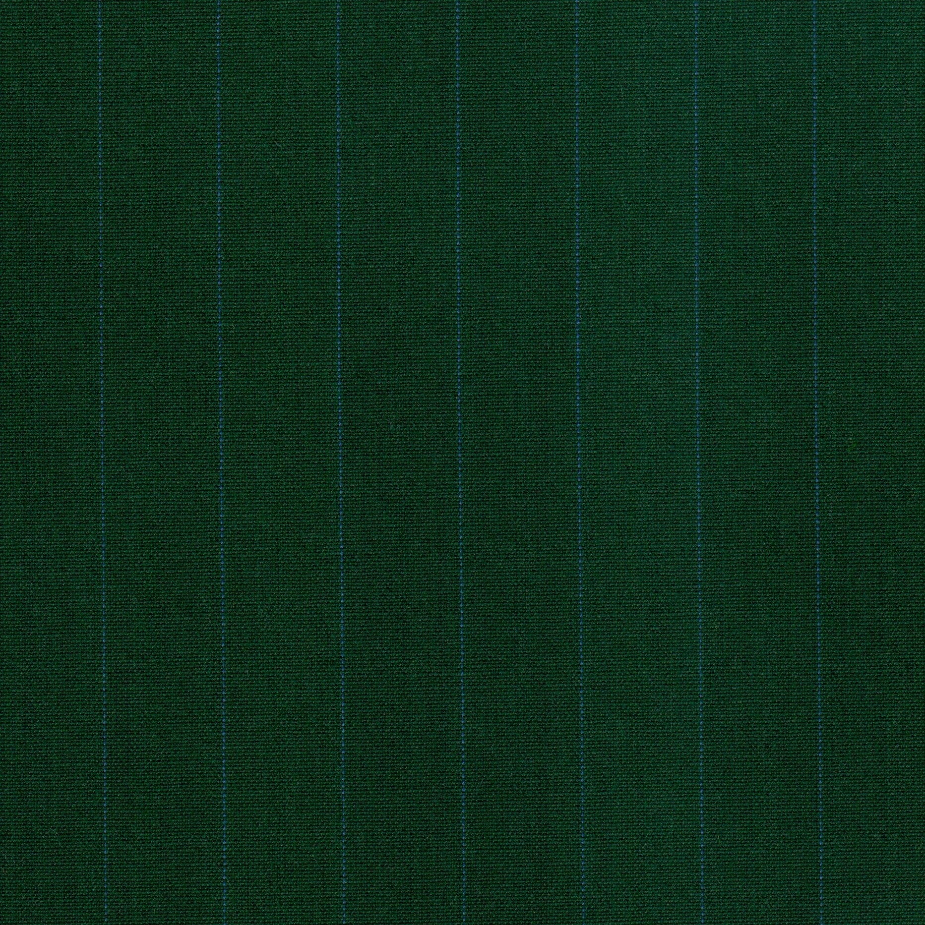 Tela verde oscuro con líneas azules finas (dacron) ideal para uniformes escolares e institucionales de SchoolLine.