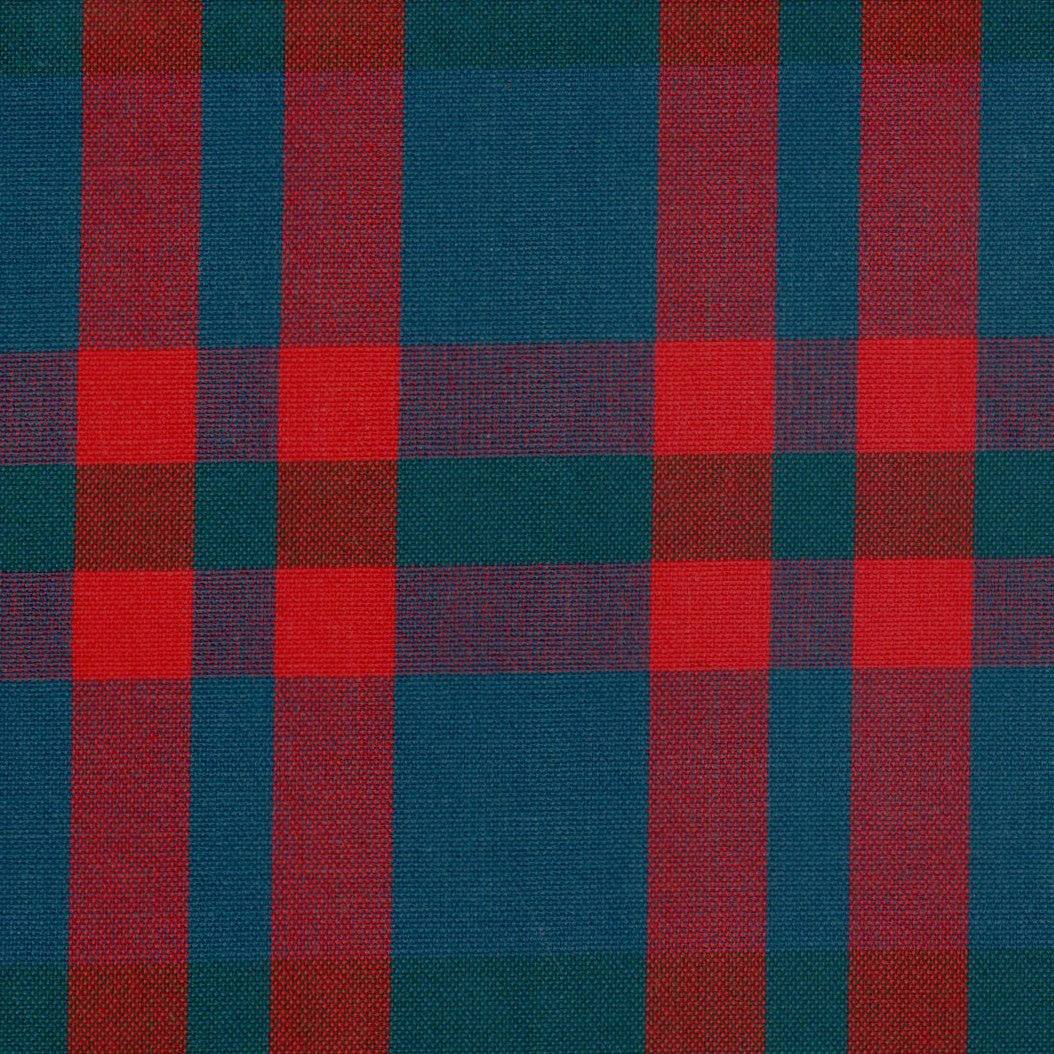 Tela 13002333 Dacron para uniformes escolares e institucionales; tela azul marino y rojo a cuadros, SchoolLine.