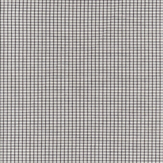 Tela 13002349 Dacron de SchoolLine, tela a cuadros negro/blanco para uniformes escolares.