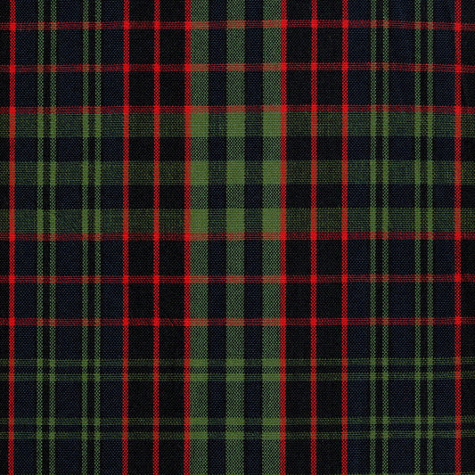 Tela Dacron SchoolLine 13002351, tela a cuadros rojo, verde y azul, ideal para uniformes escolares e institucionales.