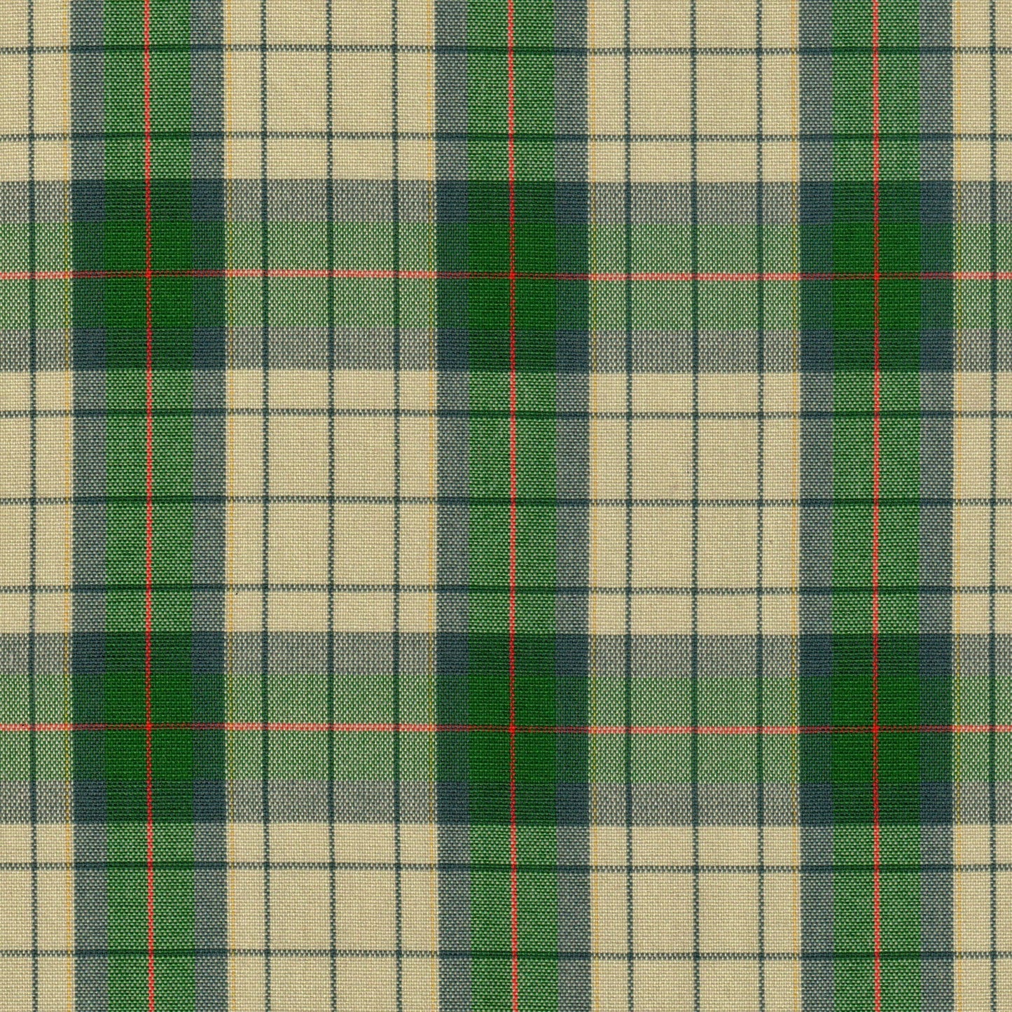 Tela 13002356 Dacron SchoolLine: tela a cuadros verde, beige y azul marino, para uniformes escolares e institucionales.