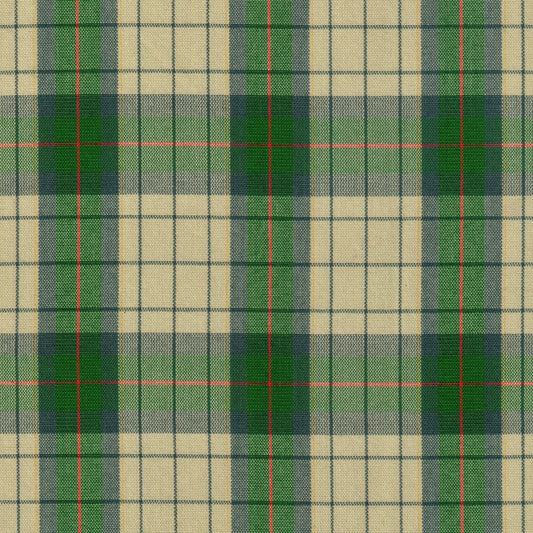 Tela 13002356 Dacron SchoolLine: tela a cuadros verde, beige y azul marino, para uniformes escolares e institucionales.