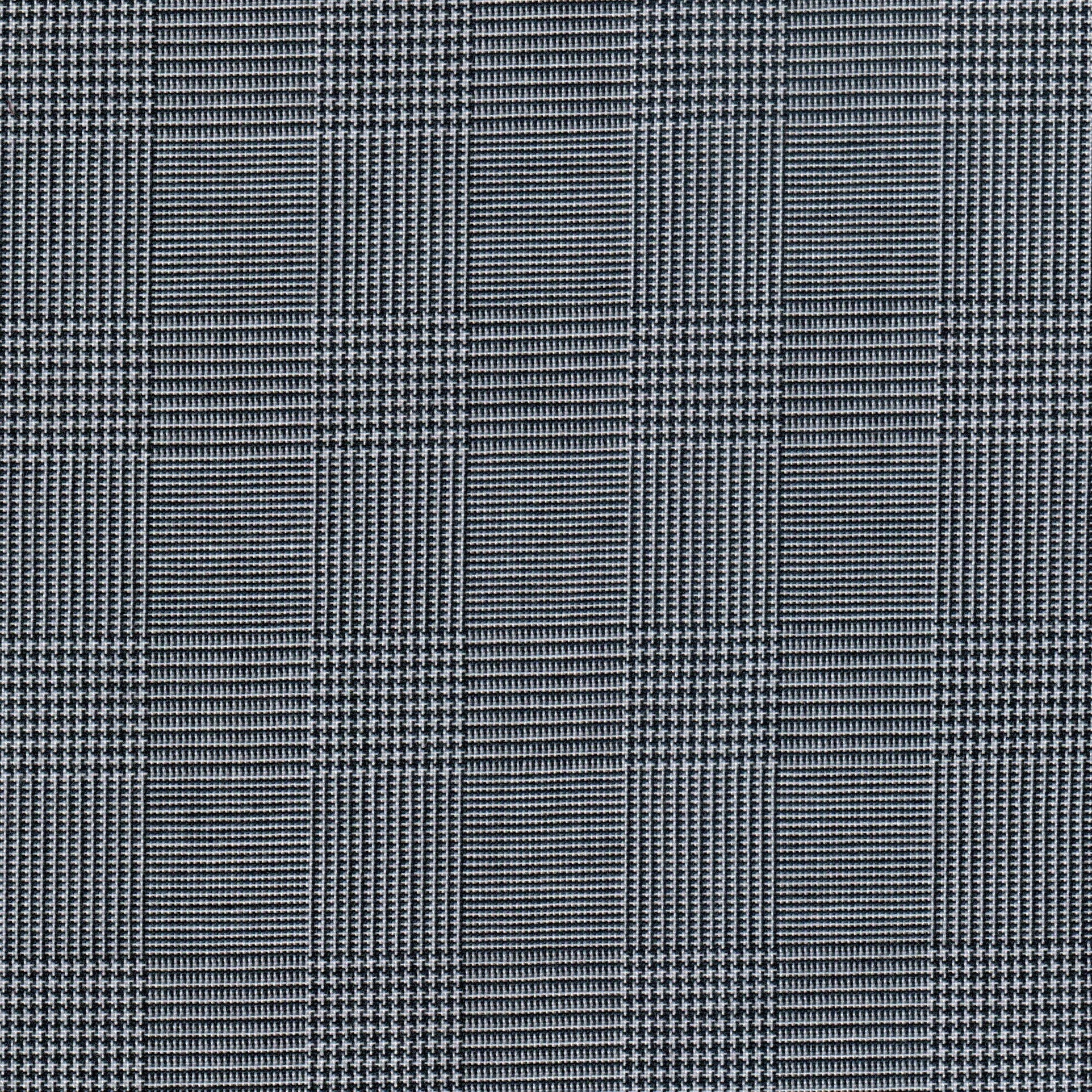 Tela Dacron gris a cuadro, ideal para uniformes escolares, SchoolLine