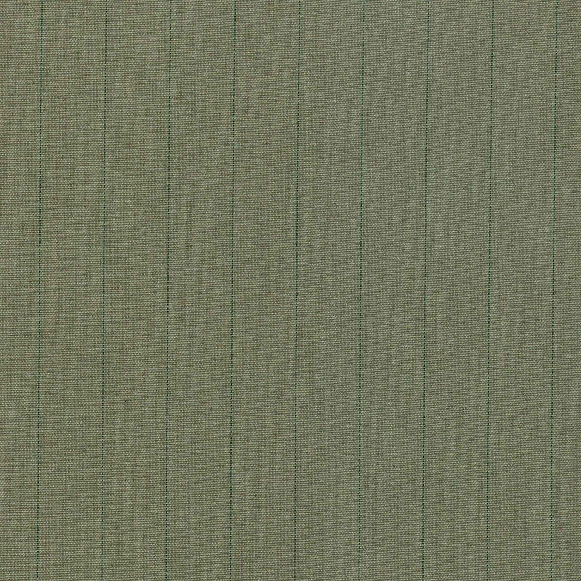 Tela Dacron 13002364 de SchoolLine, verde olivo con líneas verticales, ideal para uniformes escolares e institucionales