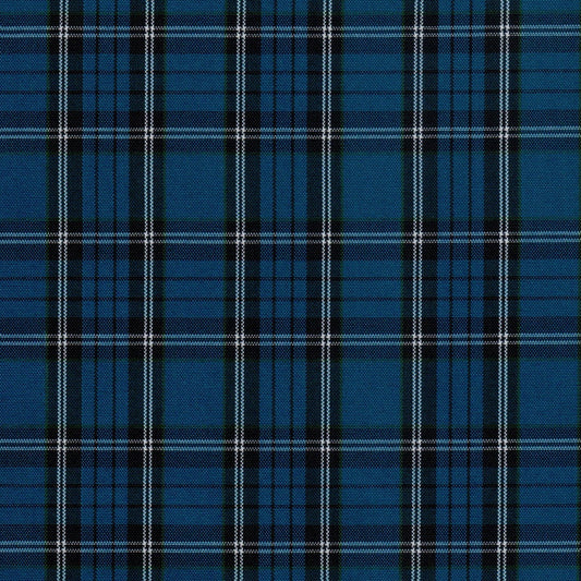 Tela SchoolLine 13002369 Dacron uniforme: tela a cuadros azul marino y negro para uniformes escolares