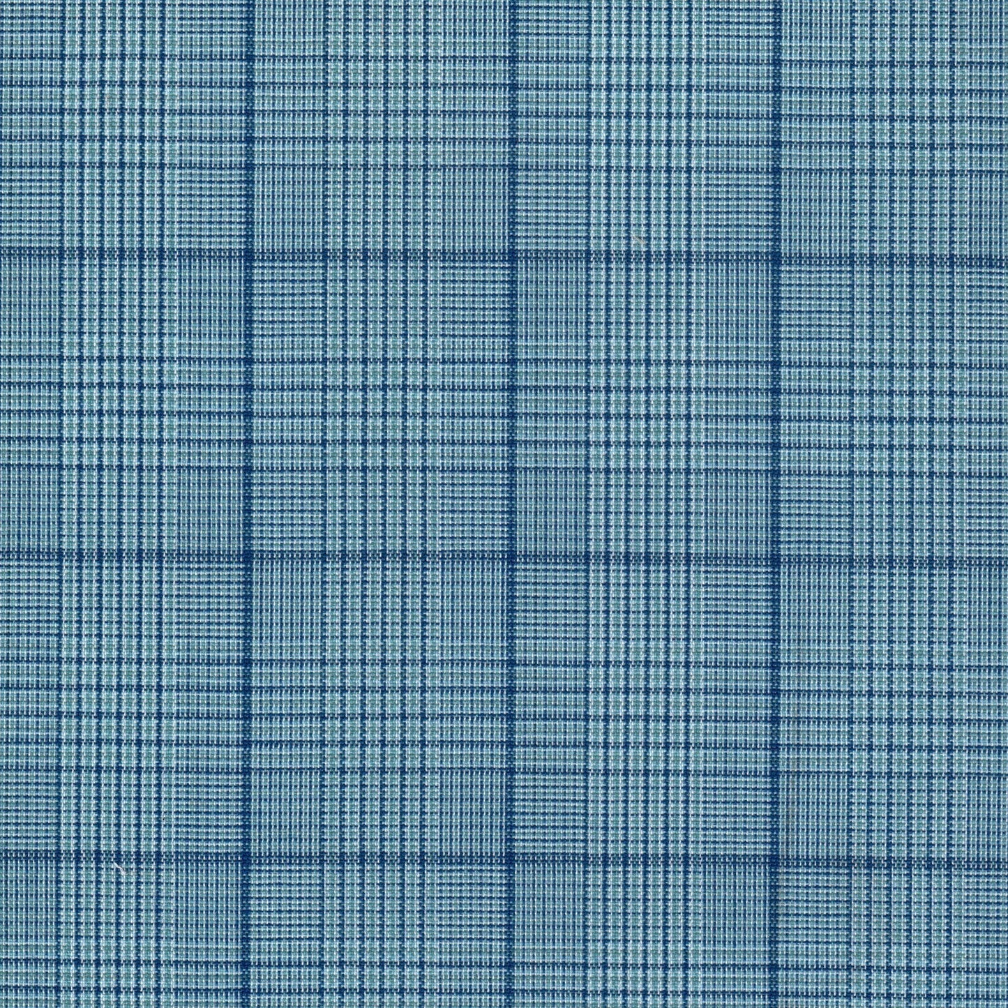 Tela Dacron azul con diseño a cuadros para uniformes escolares e institucionales SchoolLine