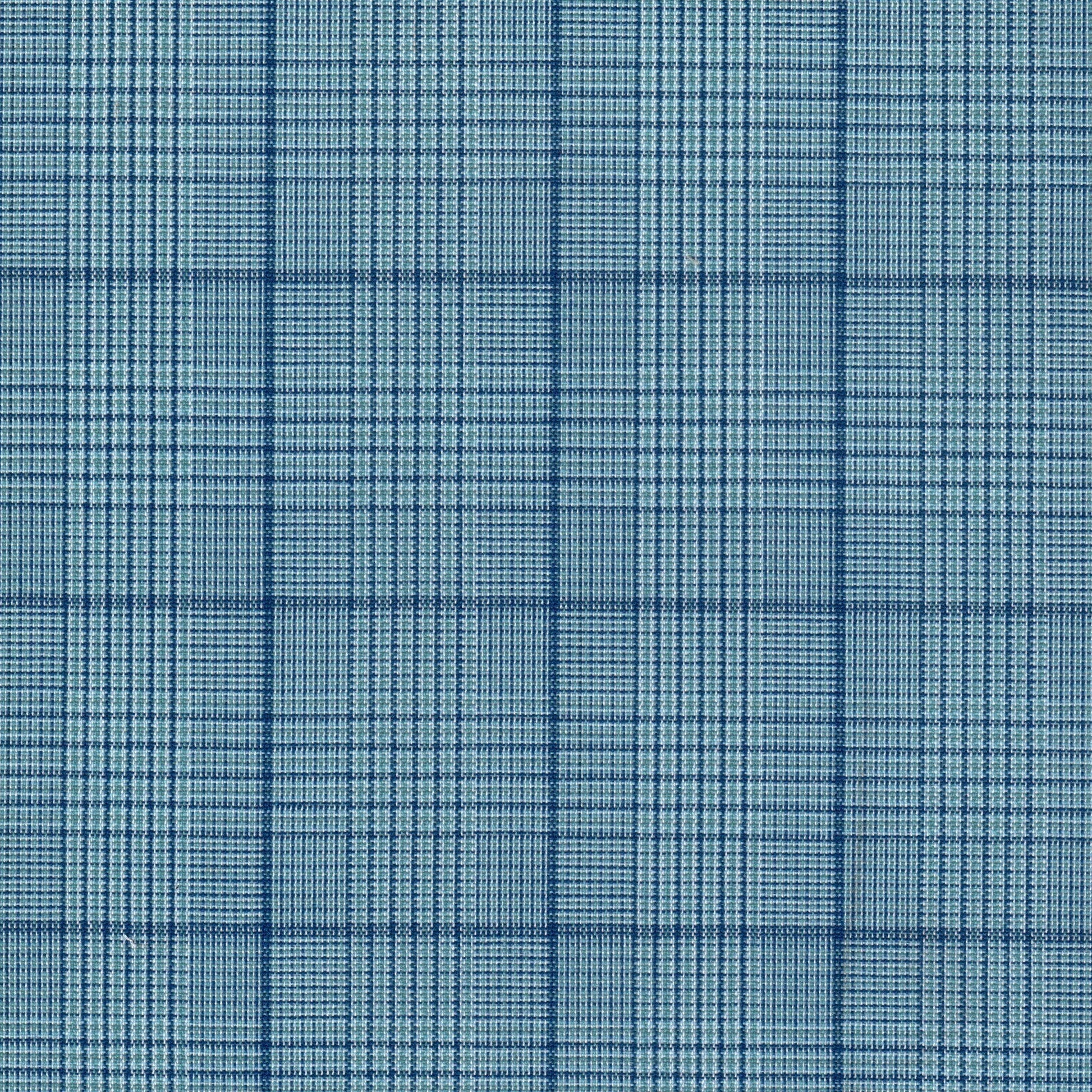 Tela Dacron azul con diseño a cuadros para uniformes escolares e institucionales SchoolLine