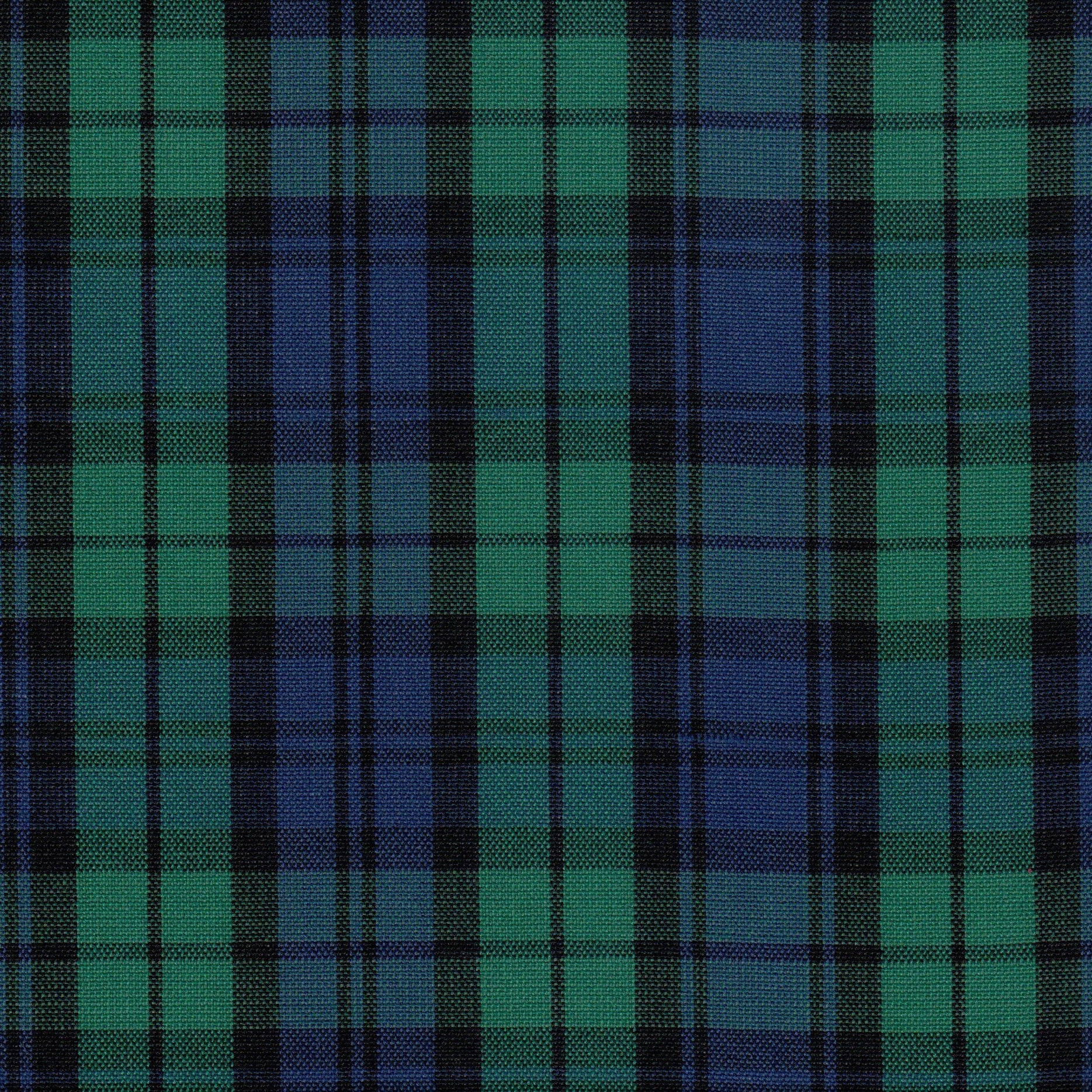 Tela 13002409 Dacron uniforme de SchoolLine: tela a cuadros verde y azul, ideal para uniformes escolares e institucionales.