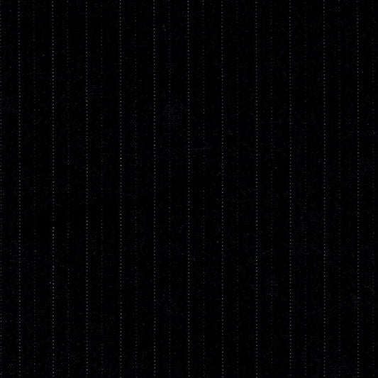 Tela 13002411 Dacron SchoolLine negro con destellos blancos, ideal para uniformes escolares e institucionales.