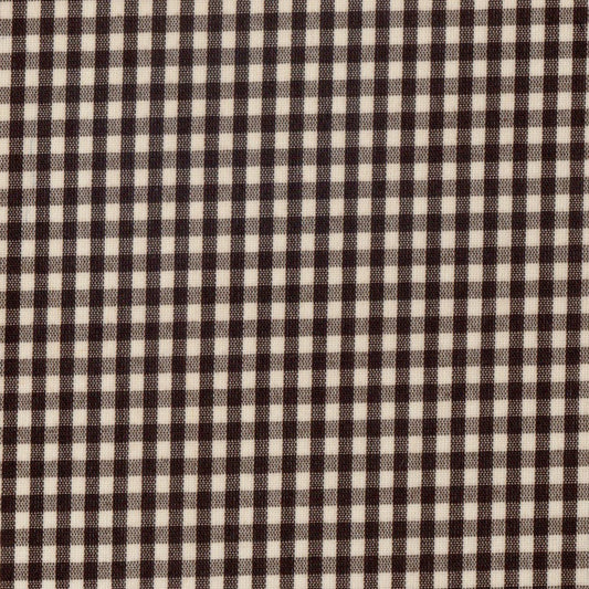 Tela 13002459 Dacron uniforme SchoolLine: tela de cuadros marrón y crema para uniformes escolares