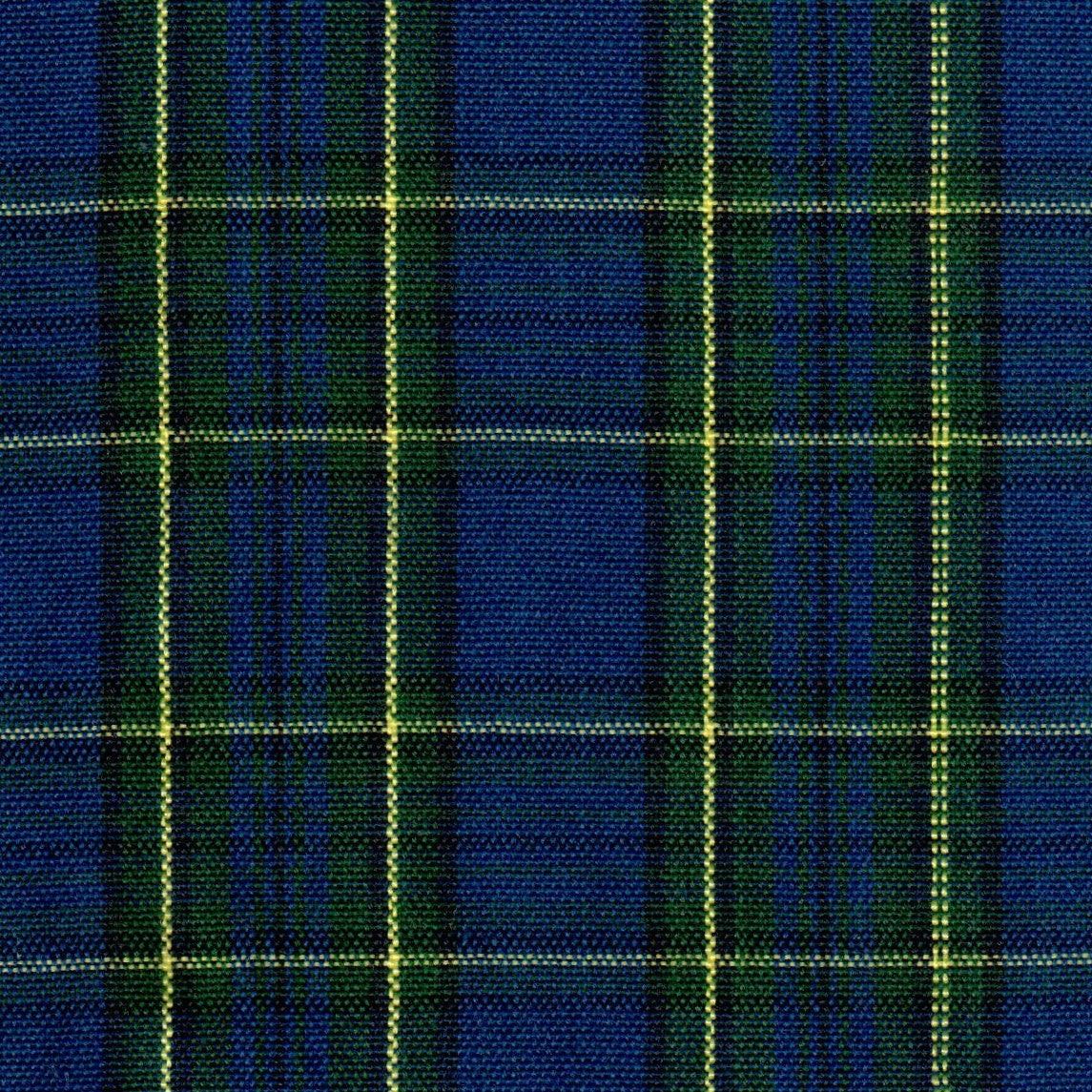Tela Dacron azul con diseño a cuadros tartán, ideal para uniformes escolares e institucionales (SchoolLine)
