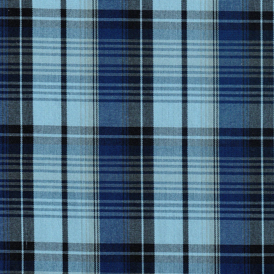 Tela SchoolLine 13002481 Dacron uniforme: tela de cuadros azules para uniformes escolares e institucionales.