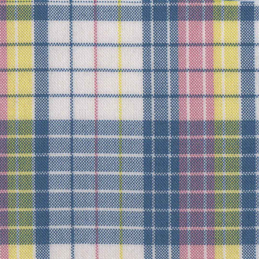 tela para uniforme en dacron en colores pastel, rosa amarillo, azul y blanco 