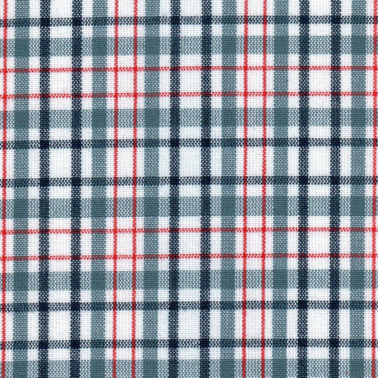 Tela 13002989 Dacron uniforme de SchoolLine en diseño cuadros azul marino, rojo y blanco para uniformes escolares