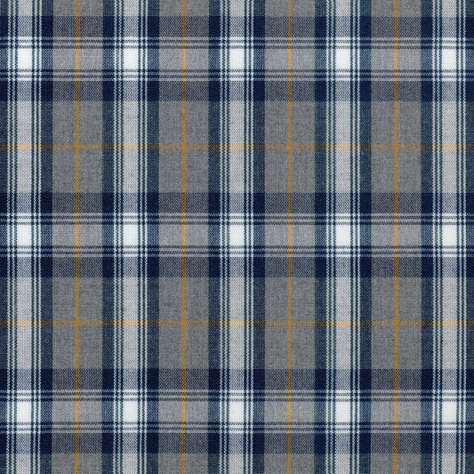 Tela Dacron jaspeado azul marino y gris de SchoolLine; tela para uniformes escolares e institucionales
