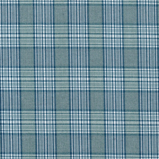 Tela Dacron jaspeado para uniformes escolares e institucionales; tonos azules con patrón de cuadros SchoolLine