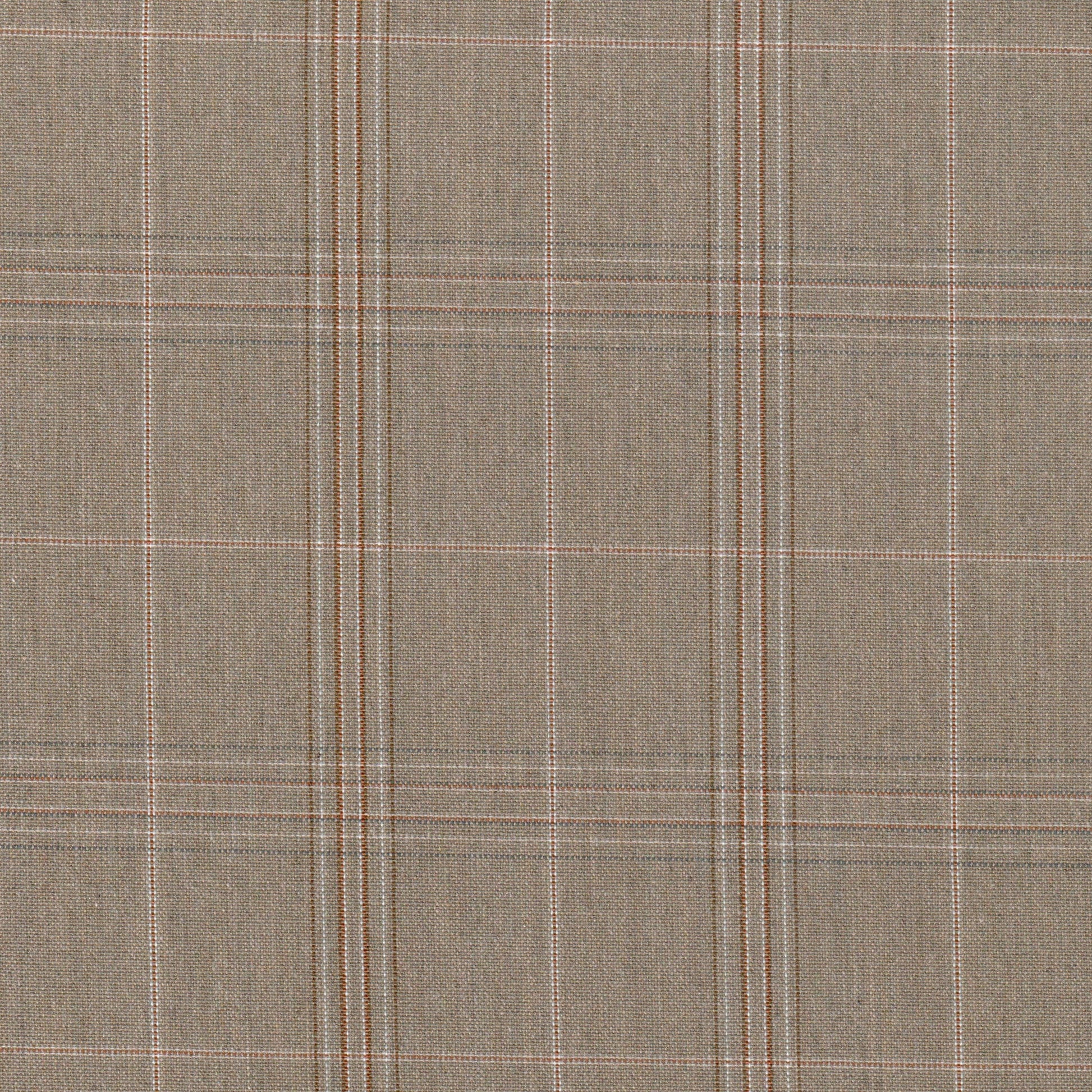 Tela 13014029 Dacron uniforme jaspeado de SchoolLine; beige con líneas marrón.