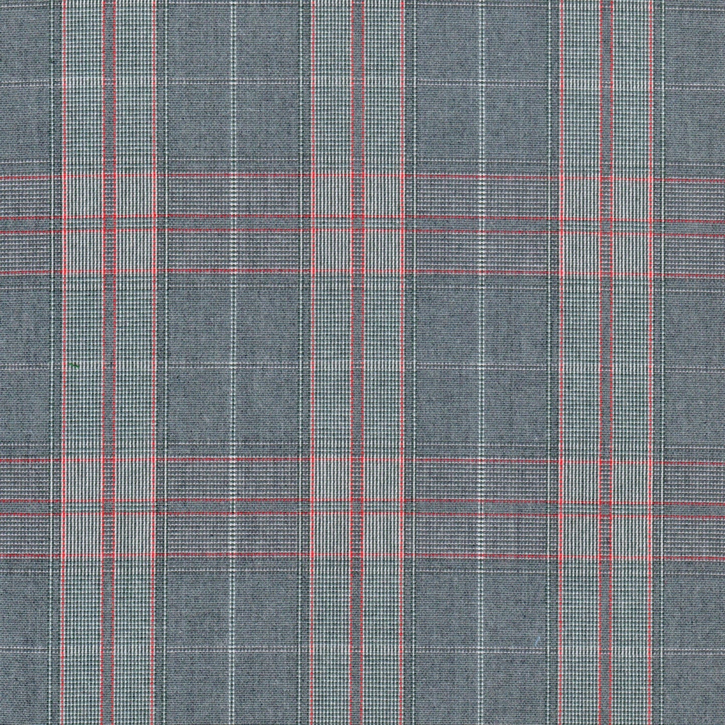 Tela jaspeada gris carbón con Dacron para uniformes escolares, SchoolLine.