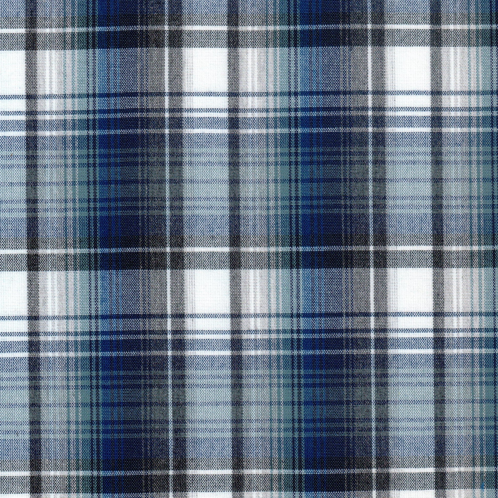 Tela 13014045 Dacron azul y blanco jaspeado de SchoolLine, perfecta para uniformes escolares e institucionales.