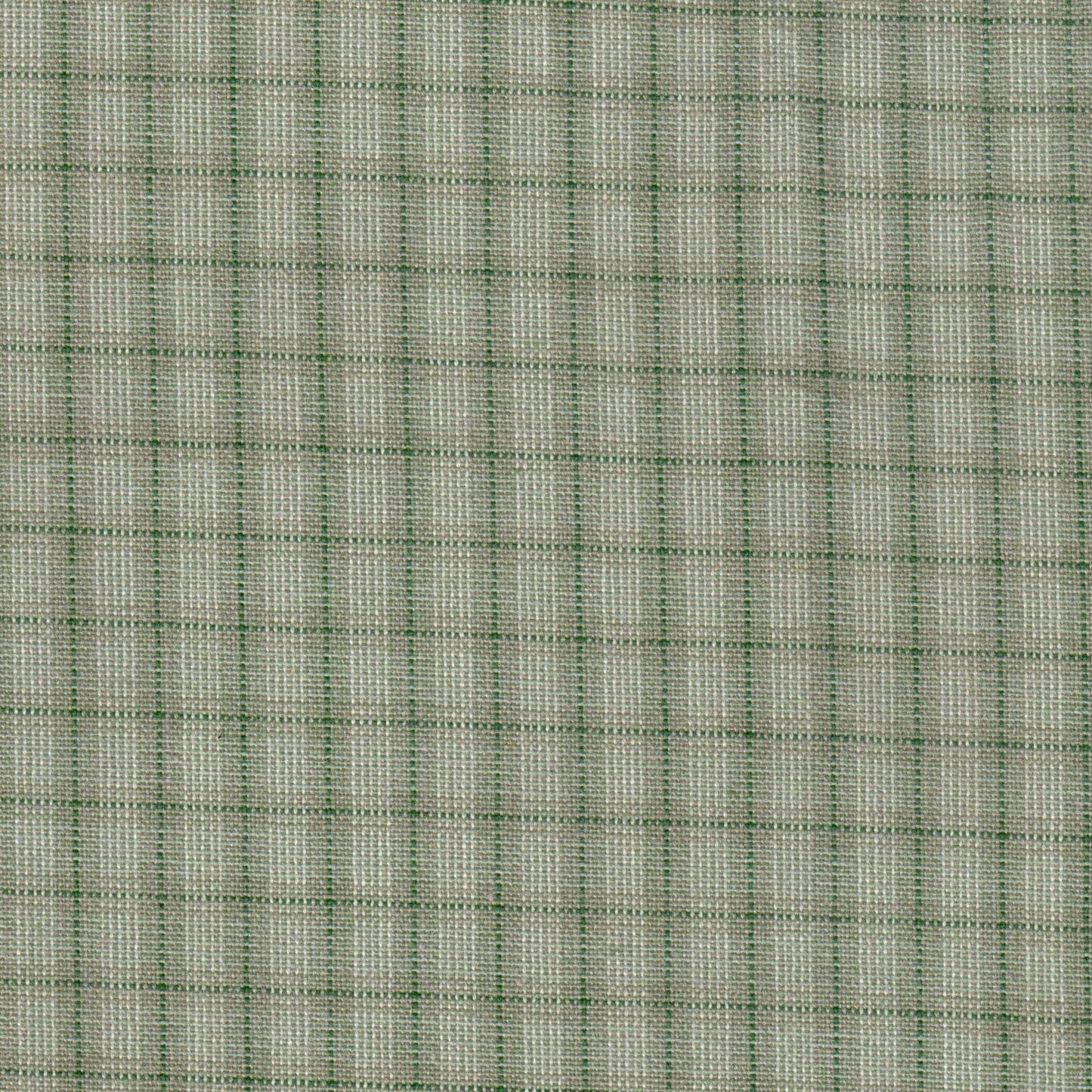 Tela Dacron SchoolLine jaspeada en verde oscuro y beige, ideal para uniformes escolares e institucionales.