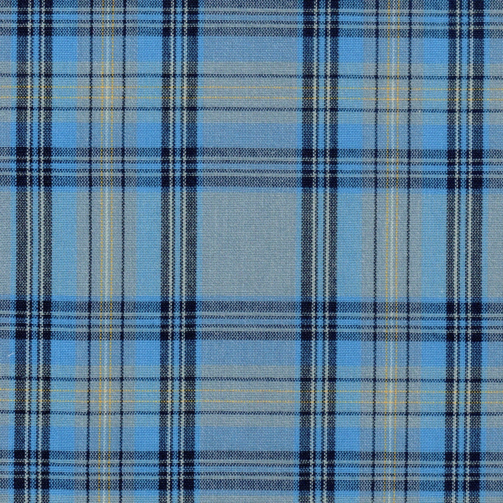 Tela jaspeada Dacron azul y azul claro para uniformes escolares e institucionales, SchoolLine