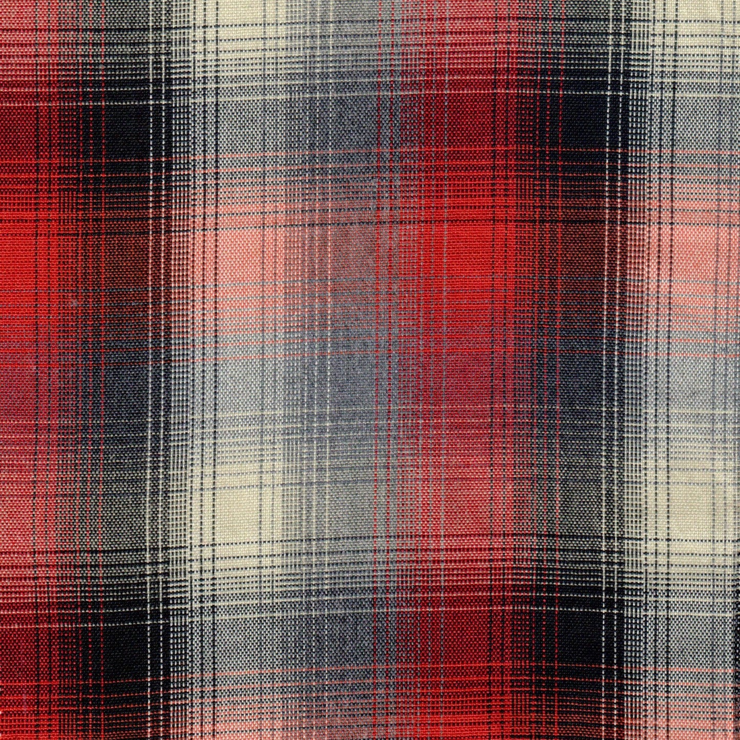 Tela 13014136 Dacron jaspeado SchoolLine, rojo y negro, para uniformes escolares