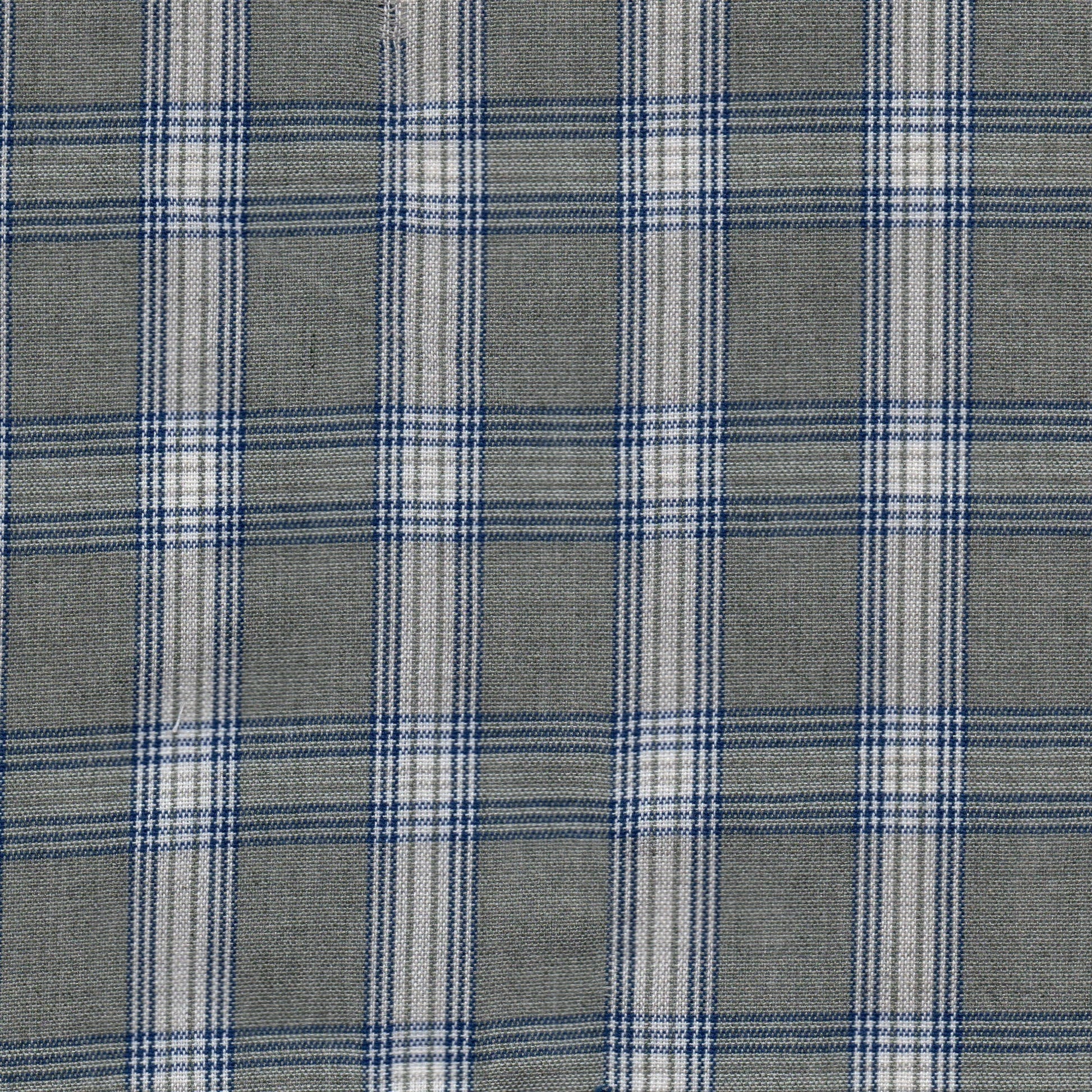 Tela 13014142 Dacron azul marino jaspeado con acentos a cuadros, ideal para uniformes escolares e institucionales de SchoolLine.