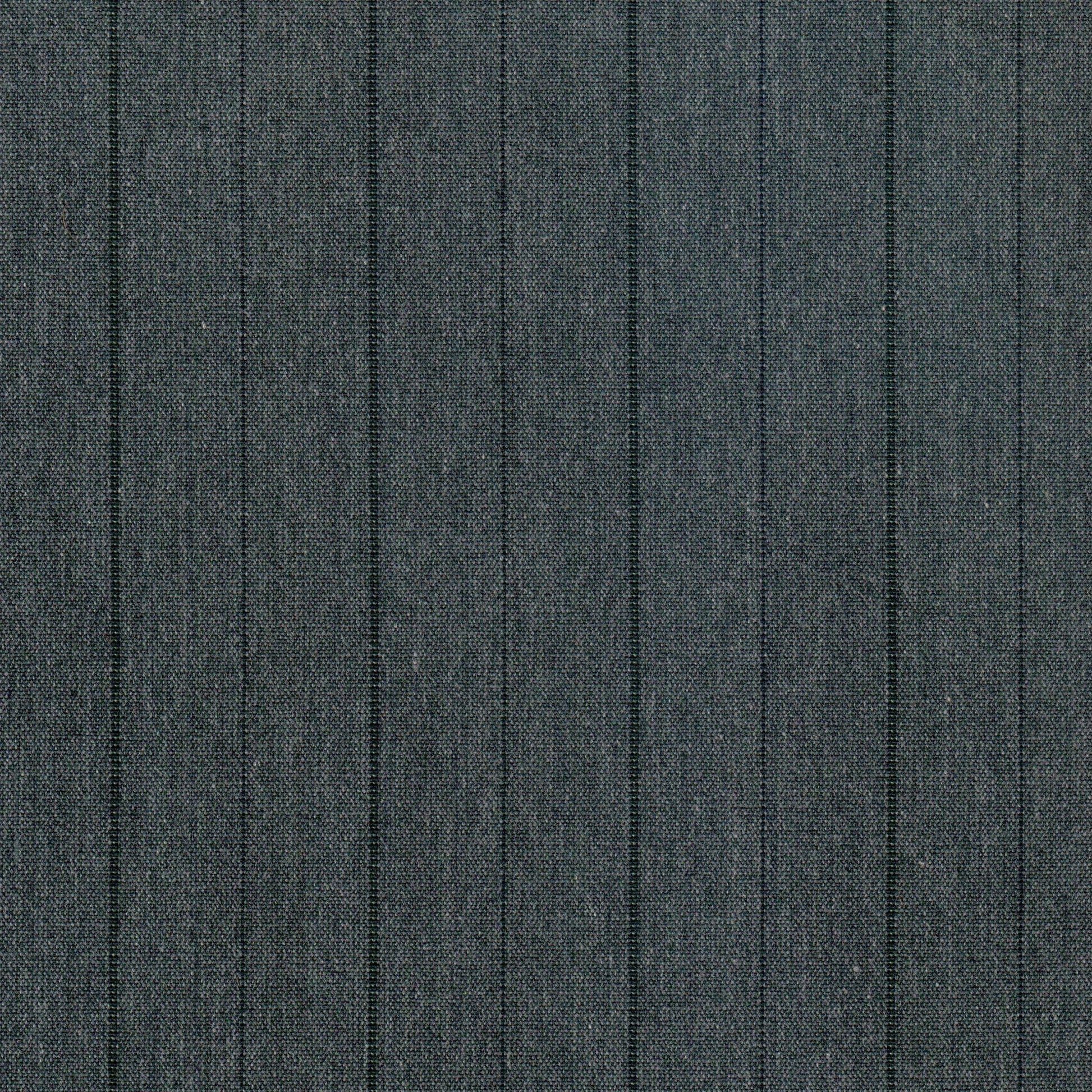 Tela Dacron jaspeado azul grisáceo con rayas verticales, ideal para uniformes escolares, SchoolLine