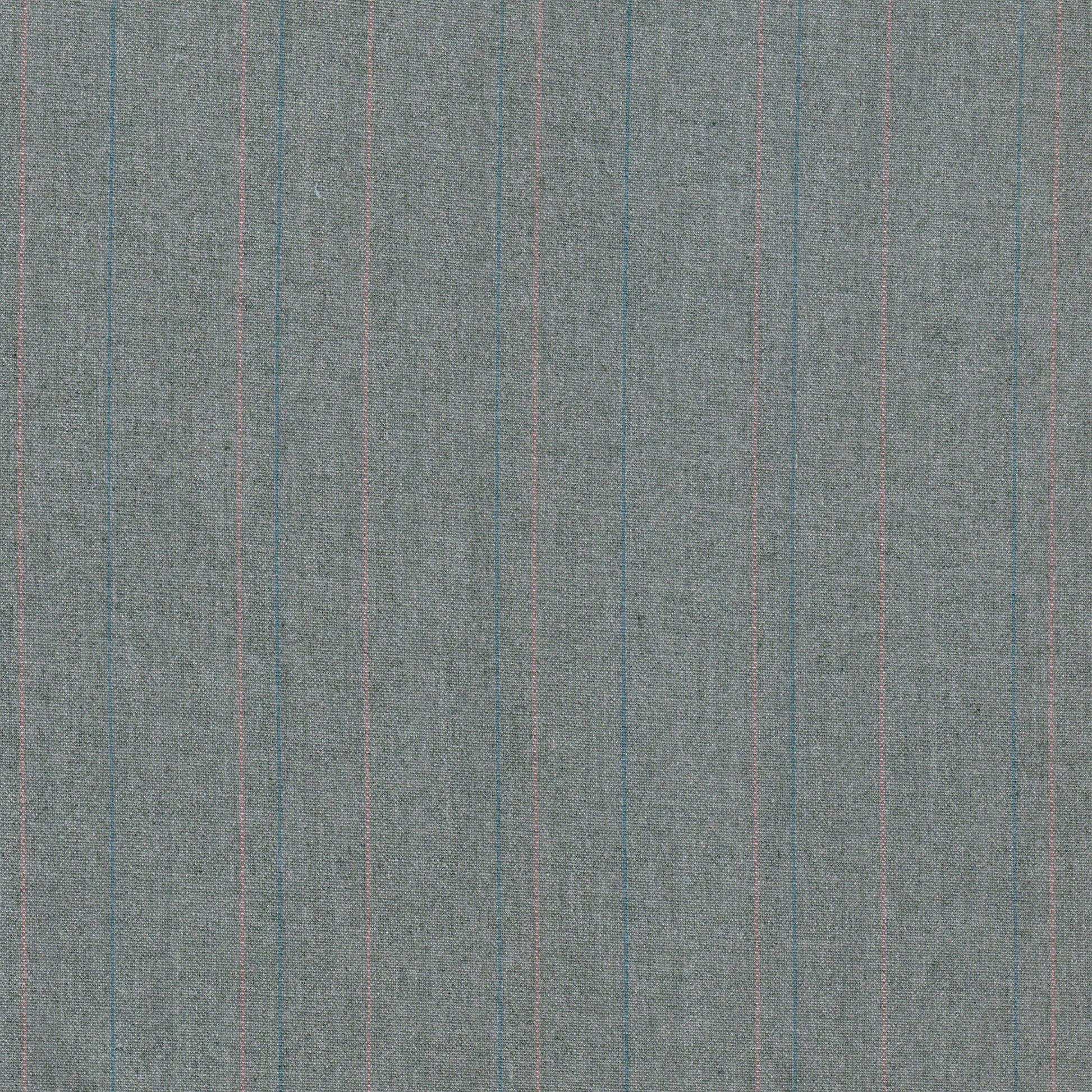 Tela SchoolLine 13018003: tejido jaspeado gris con líneas azules y rosas, ideal para uniformes escolares e institucionales.