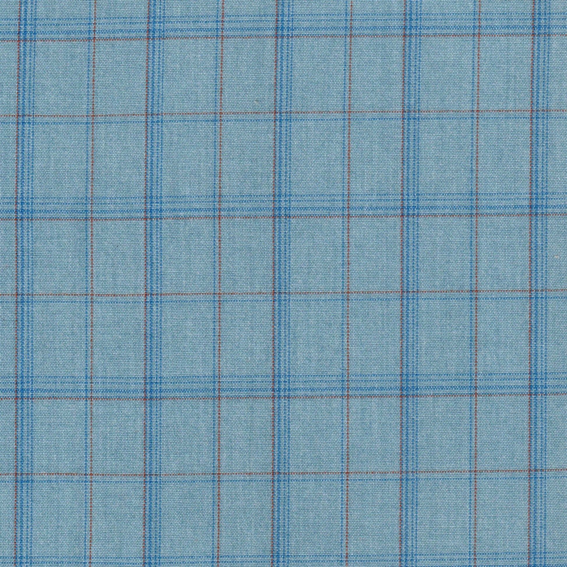 Tela 13018005 High school para uniforme SchoolLine, jaspeada azul claro con cuadros; ideal para uniformes escolares.