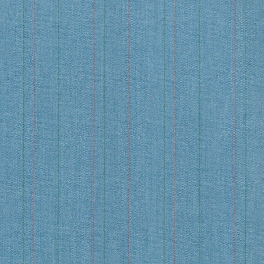 Tela azul jaspeada SchoolLine para uniformes escolares e institucionales