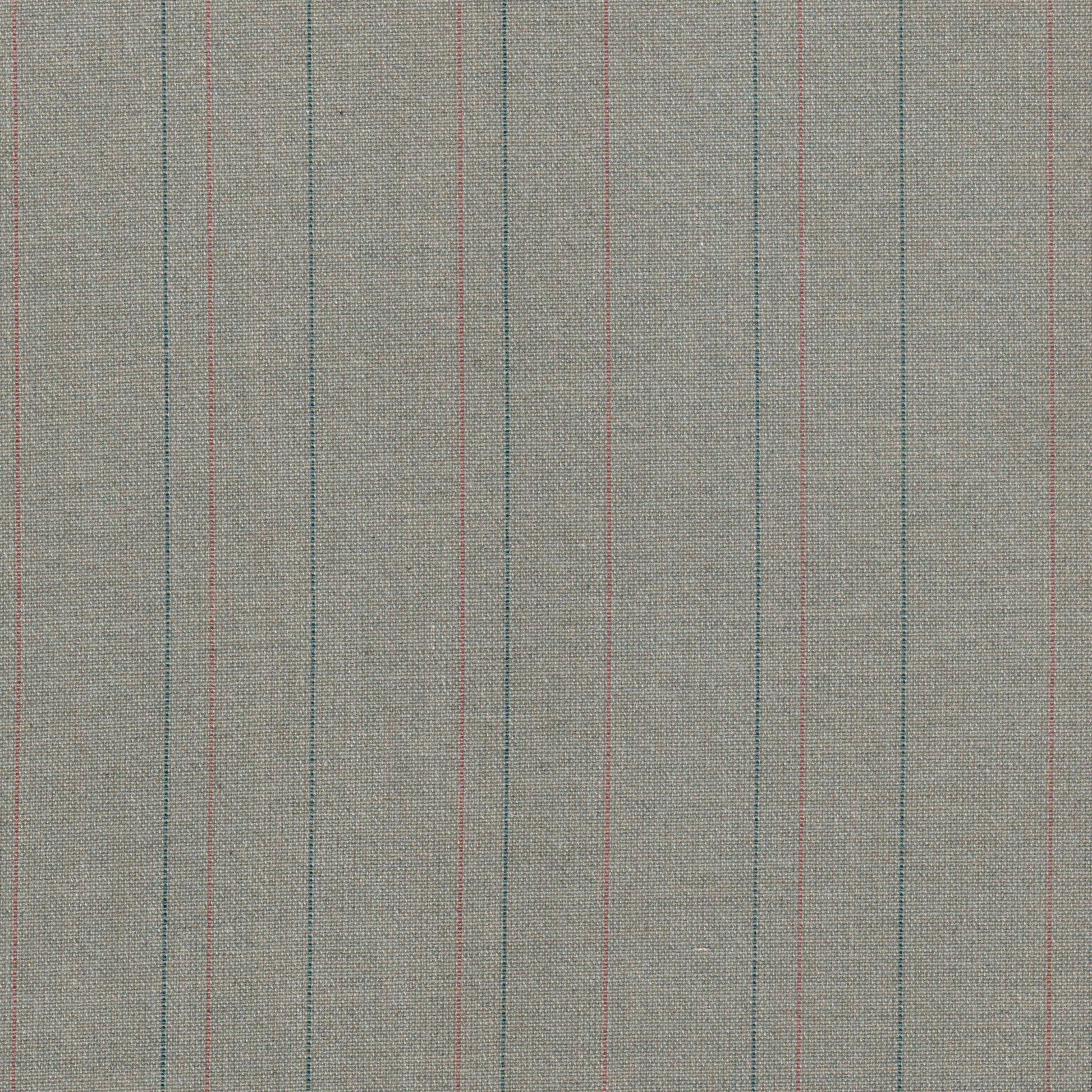 Tela SchoolLine para uniformes escolares; jaspeado gris con líneas azules y rojas, tela texturizada para artes y manualidades.