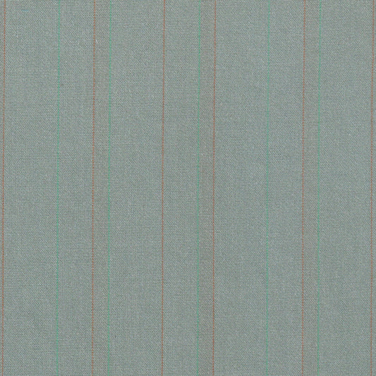 Tela SchoolLine gris jaspeado con líneas verde y roja; ideal para uniformes escolares e institucionales.