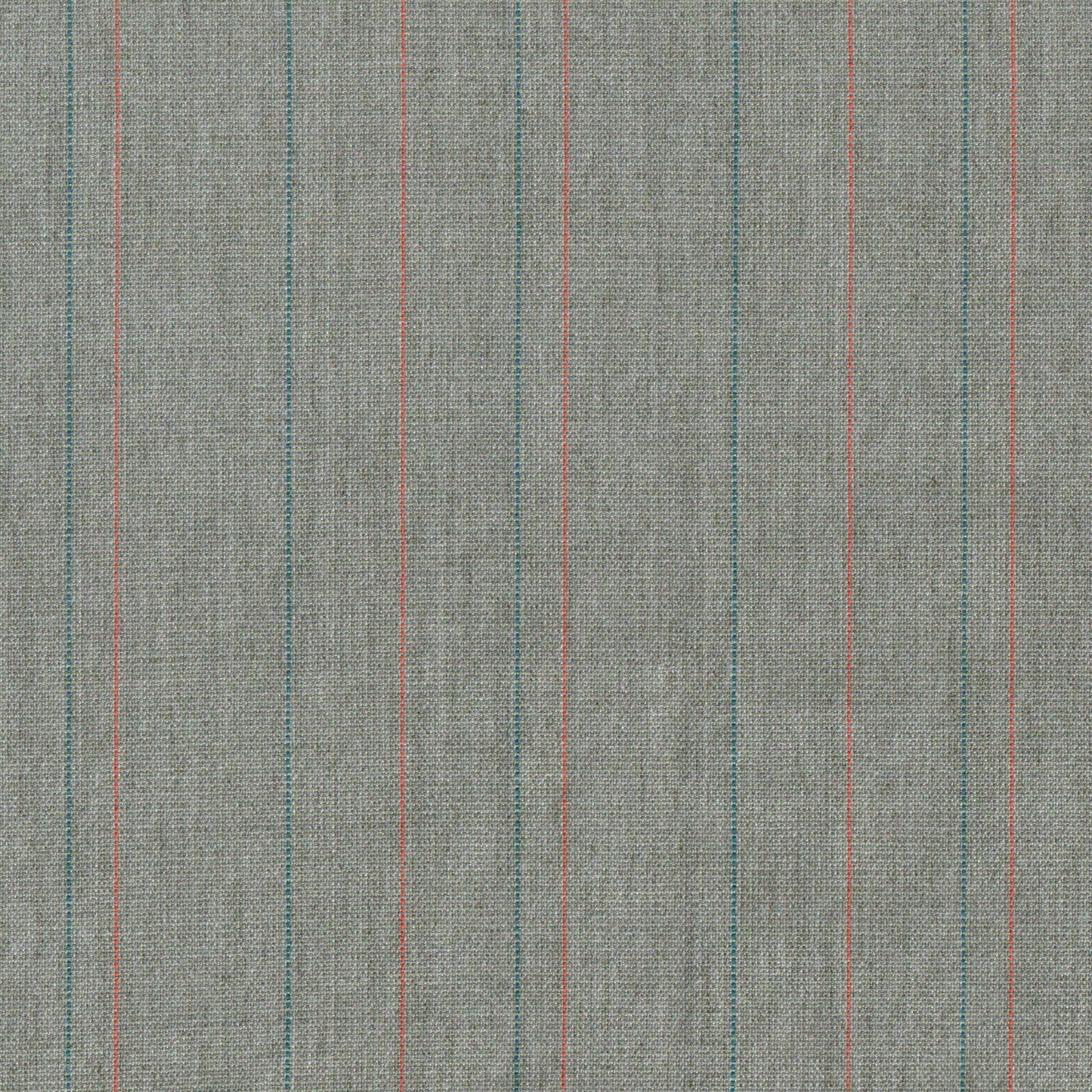 Tela jaspeada gris con rayas rojas y azules; ideal para uniformes escolares e institucionales SchoolLine.