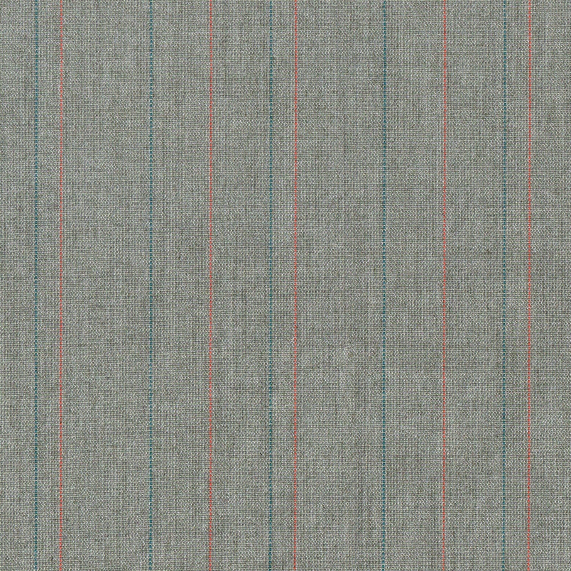 Tela jaspeada gris con rayas rojas y azules; ideal para uniformes escolares e institucionales SchoolLine.