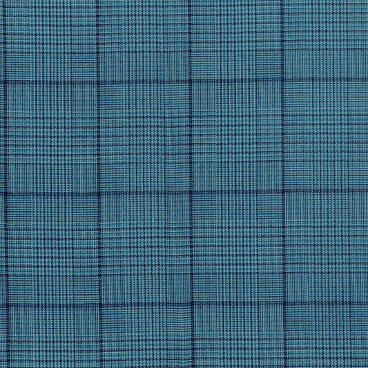 Tela jacquard azul SchoolLine para uniformes escolares e institucionales