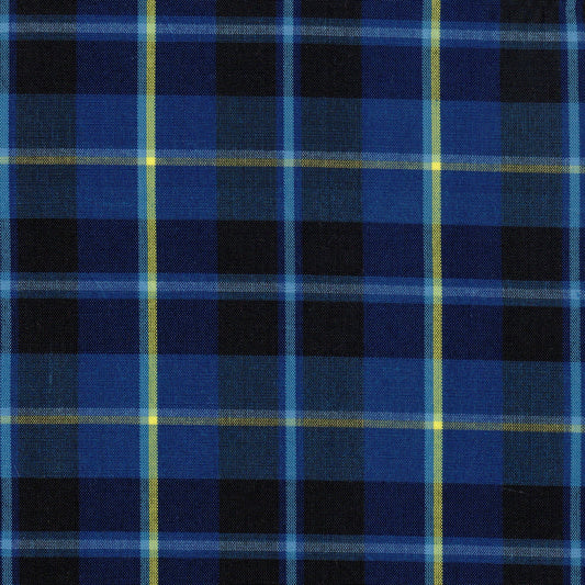 Tela 13021010 School bulk para uniformes; tafetán jacquard azul con rayas, de SchoolLine.