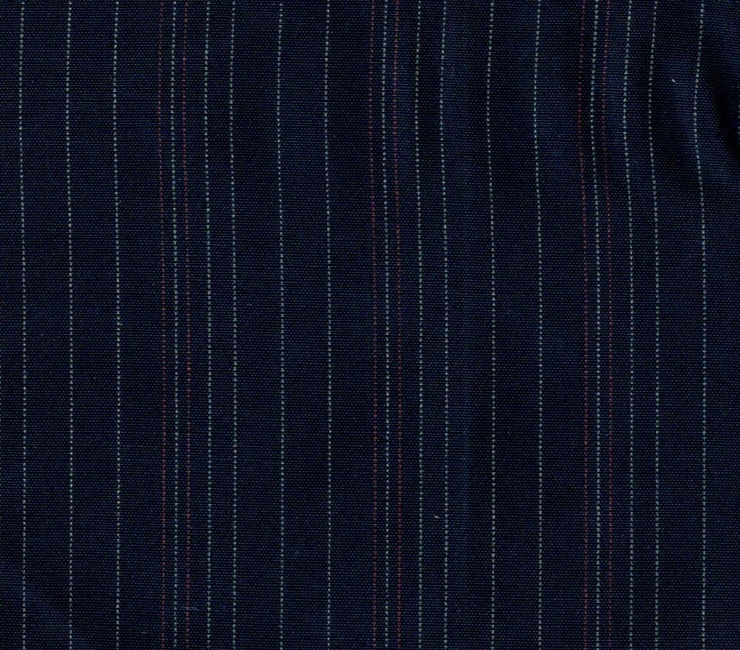 Tela jacquard azul marino con rayas finas, ideal para uniformes escolares e institucionales SchoolLine