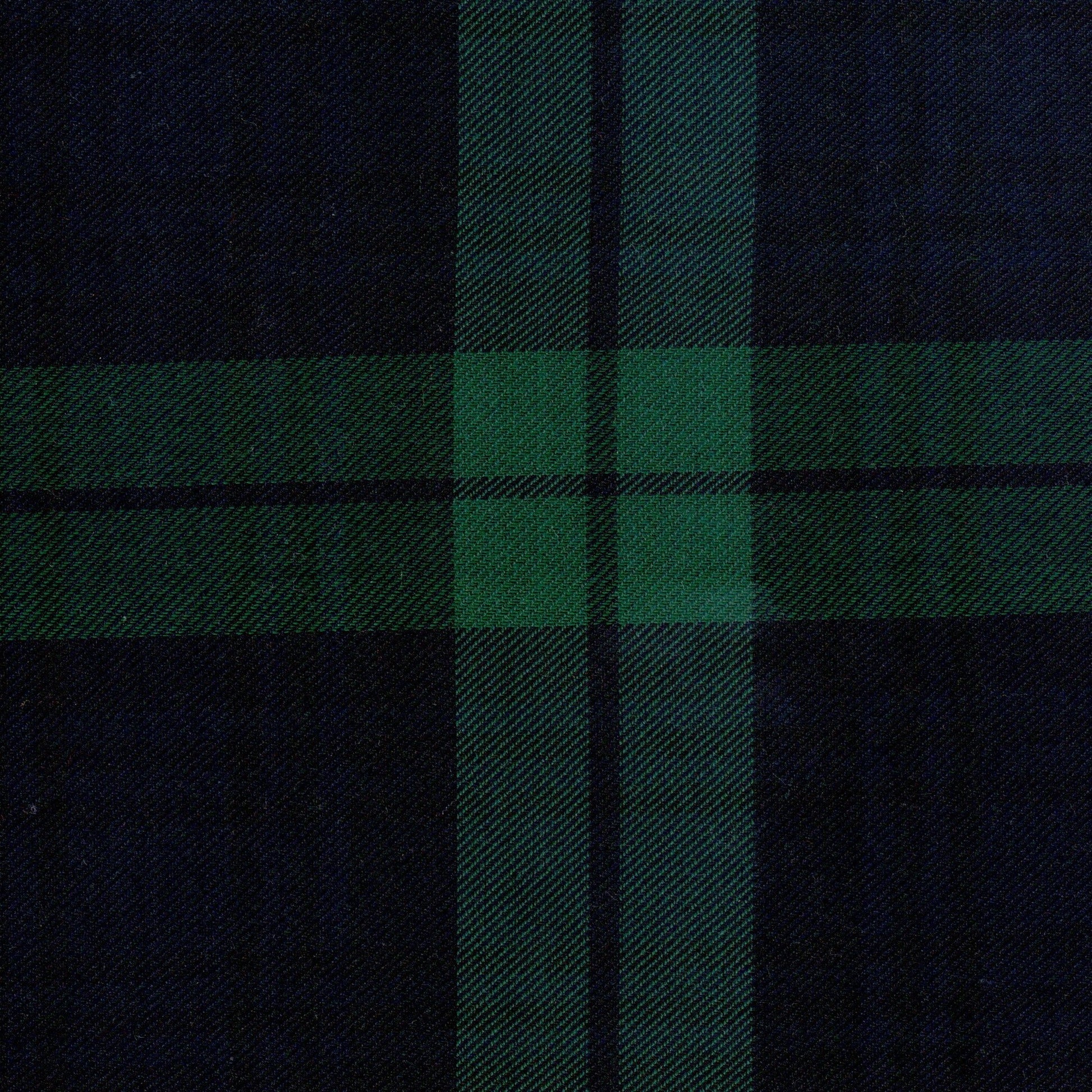 Tela diagonal jacquard azul marino con franjas verdes, ideal para uniformes escolares e institucionales SchoolLine