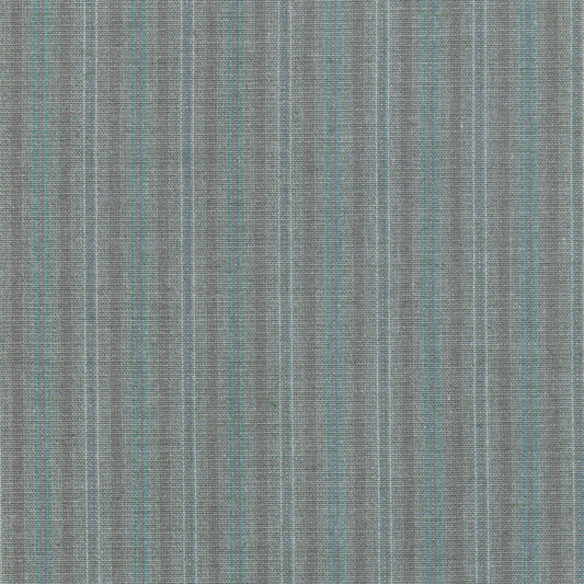 tela jaspeada para faldas o pantalones escolares o institucionales en color gris con lineas celestes y blancas