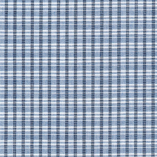 Tela jacquard azul y blanco, poliéster, para uniformes escolares e institucionales SchoolLine