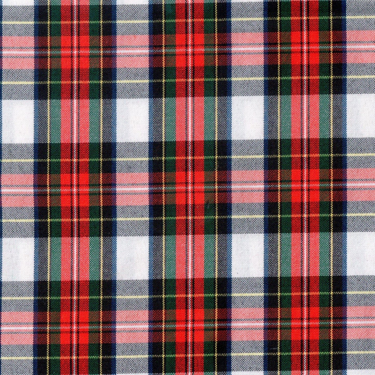 Tela Jacquard 13035002 Super poly kent en rojo y verde tartán, ideal para uniformes escolares e institucionales de SchoolLine