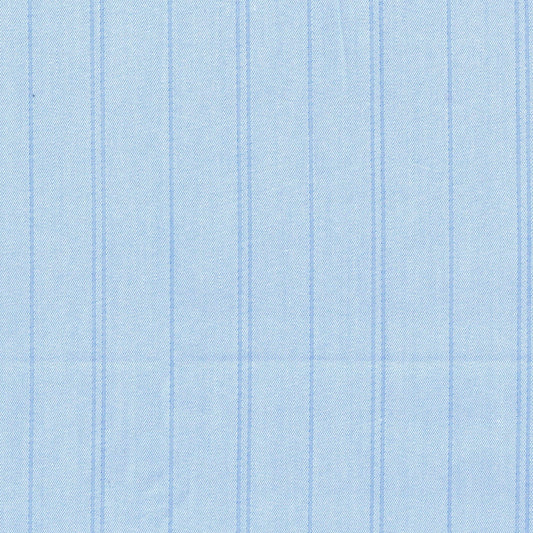 Tela 66002004 Indigo clear de SchoolLine, poliéster con rayas verticales azules, ideal para uniformes escolares e institucionales.